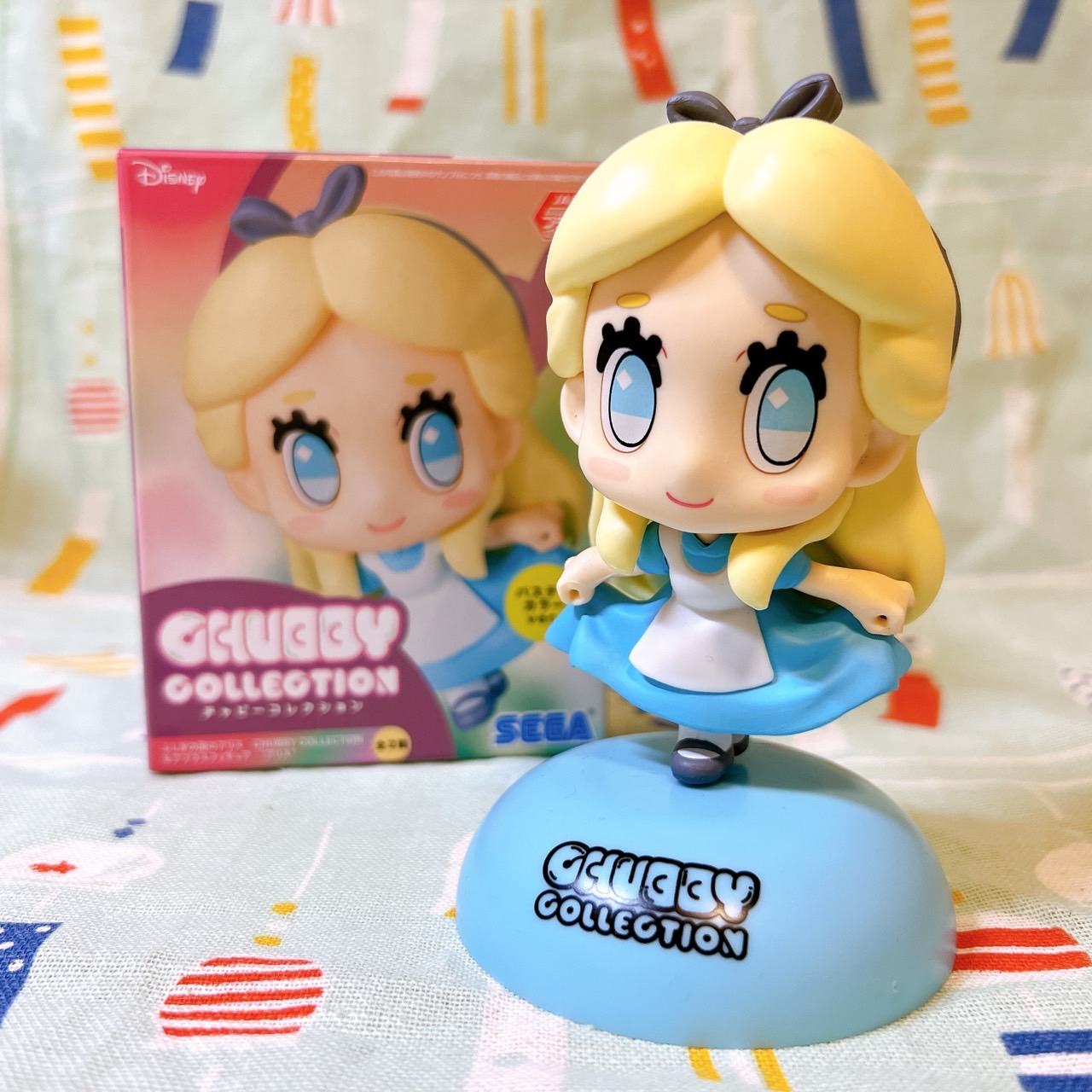 (現貨)日本帶回 SEGA 愛麗絲夢遊仙境 CHUBBY COLLECTION 愛麗絲公仔/景品 迪士尼 | 蝦皮購物