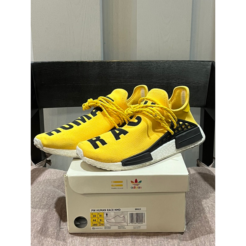 Adidas nmd hotsell human race amarillas