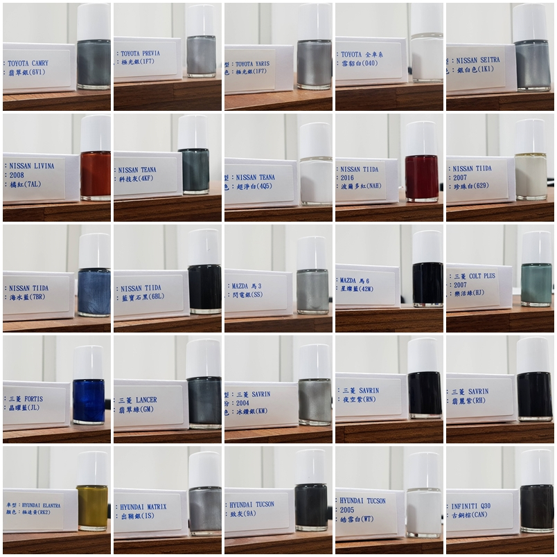 ＜名晟鈑烤＞艾仕得Cromax原廠配方點漆筆.補漆筆 SKODA 斯柯達 FABIA 顏色：5X 石墨灰(LF7C) | 蝦皮購物