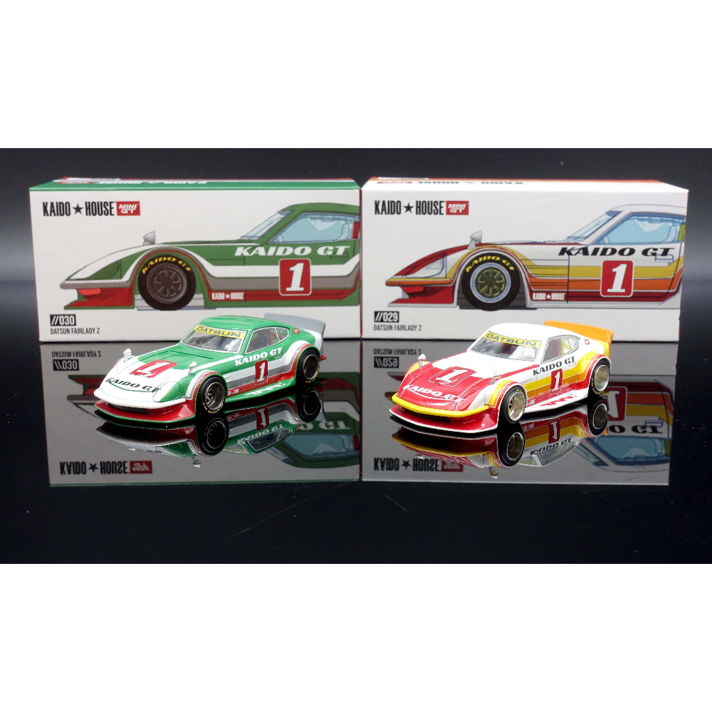 Modello Auto Kaido House X MINI GT 1:64 – Datsun Fairlady Z Kaido, Edizione Speciale - Foto 4