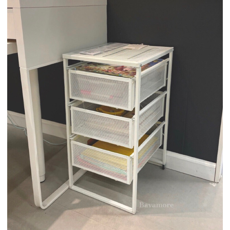 IKEA Lennart Meuble à tiroirs Blanc