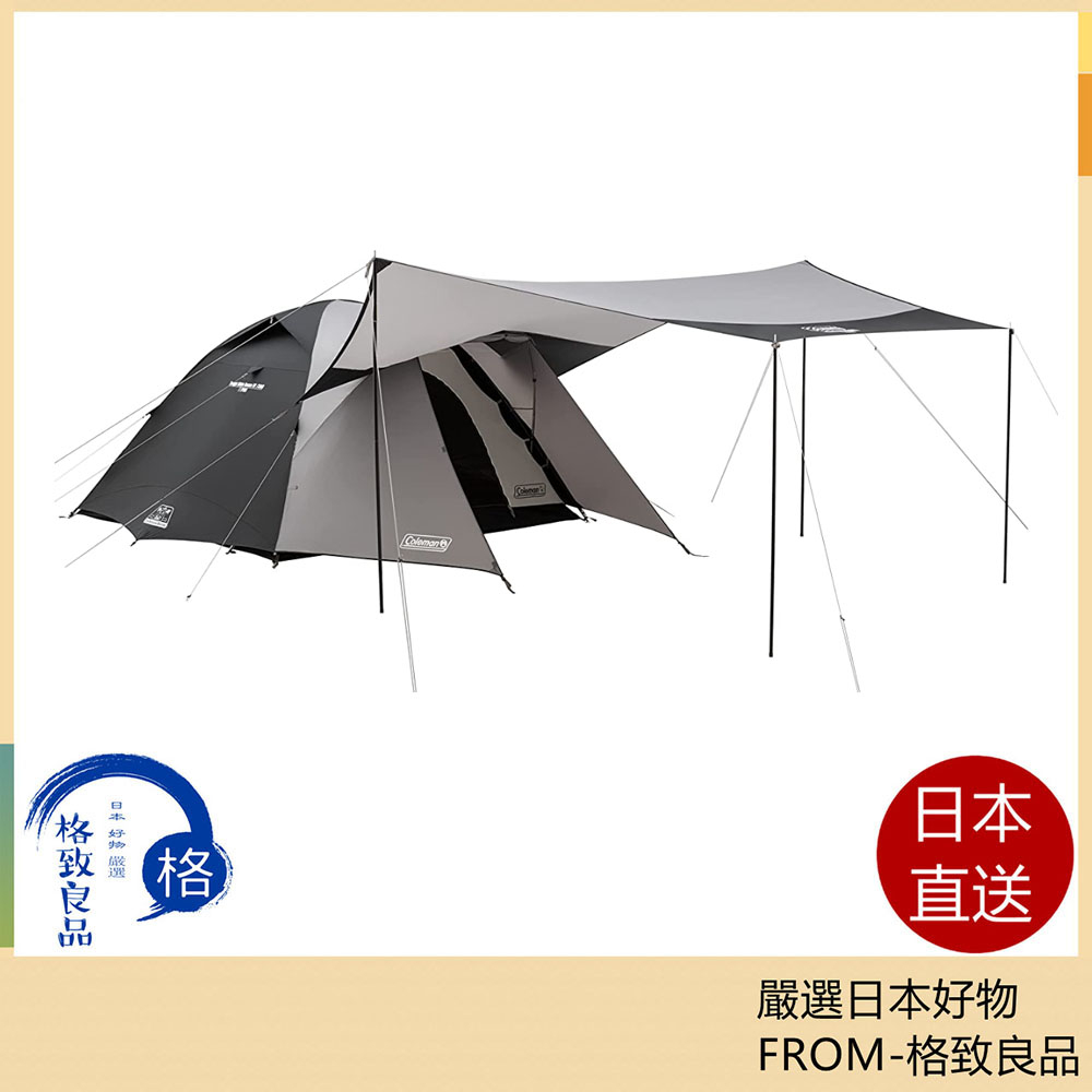 日本直送！快速發貨！】Coleman 4-6人圓頂帳IV 附天幕限定Tough