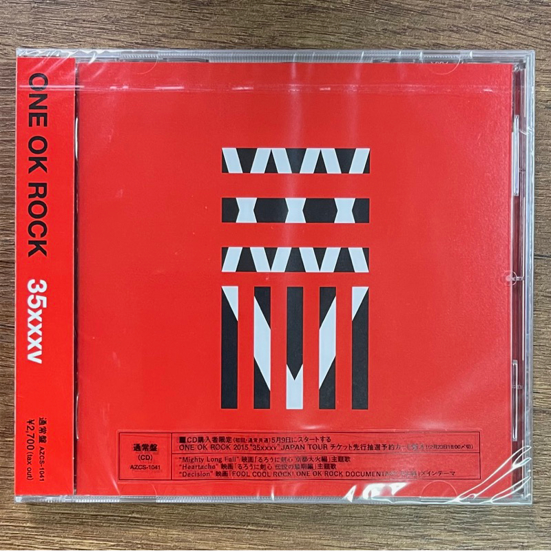 OneMusic♪ 日版CD One Ok Rock - 35xxxv [CD] | 蝦皮購物