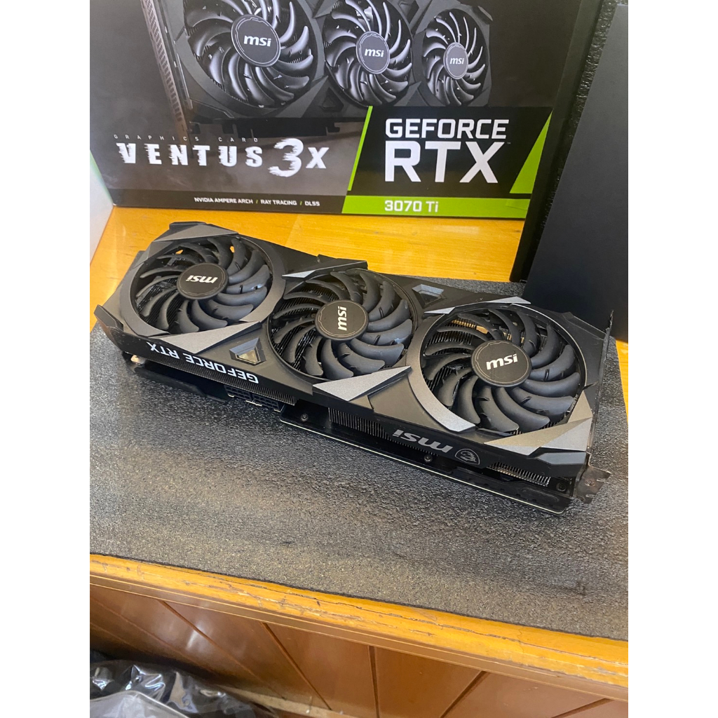 二手品MSI GeForce RTX™ 3070 Ti VENTUS 3X 8G OC NVDIA RTX架構顯卡