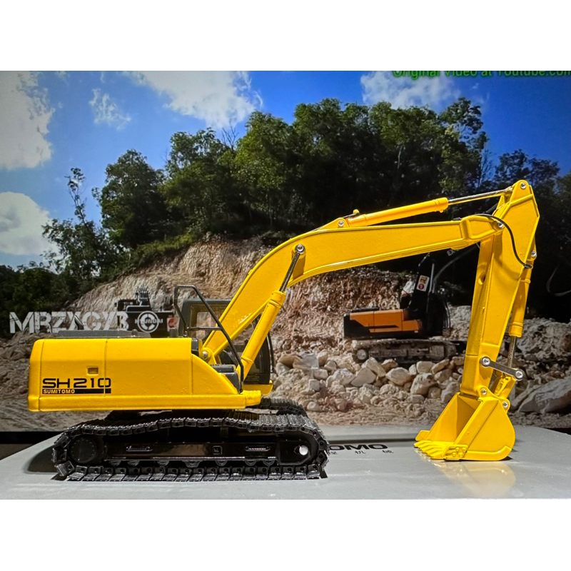 SUMITOMO 住友SH210 1/40 怪手、挖土機合金模型| 蝦皮購物