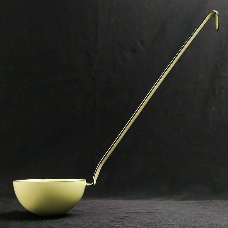 【奧地利RIESS】0308-6琺瑯湯瓢8cm/無孔/湯勺/濾杓(粉黃色) | 蝦皮購物