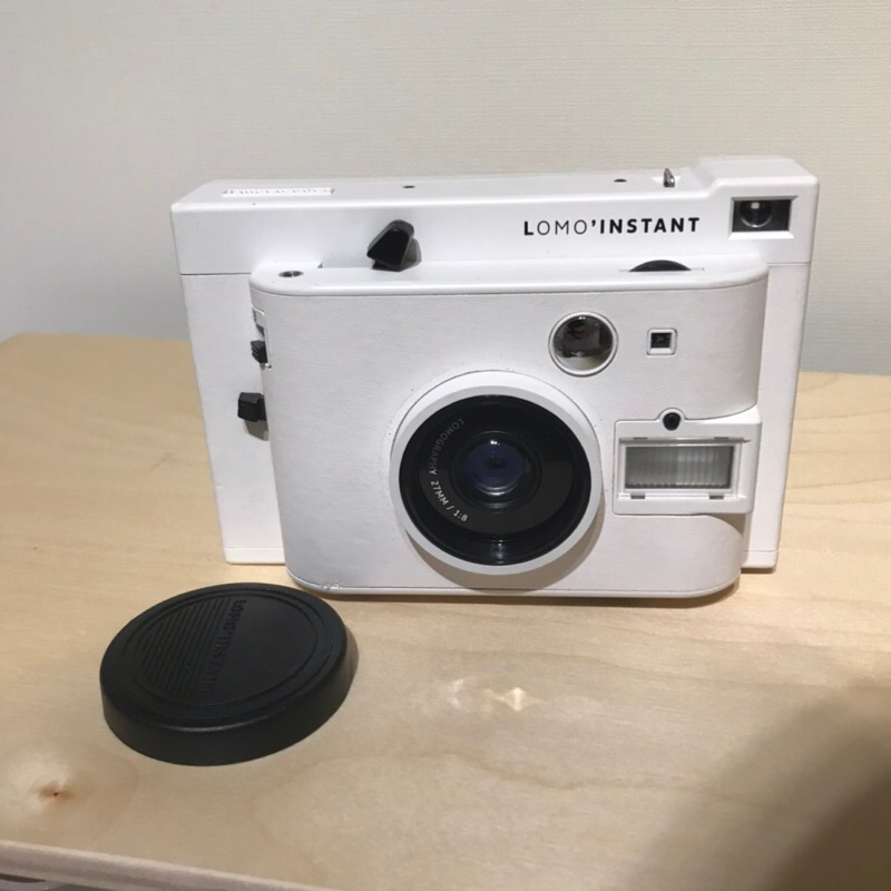 Fotocamera Istantanea Lomography Lomo'Instant Bianca Con 3 Lenti - Per Scatti Creativi, Esposizioni Multiple E Foto Istantanee