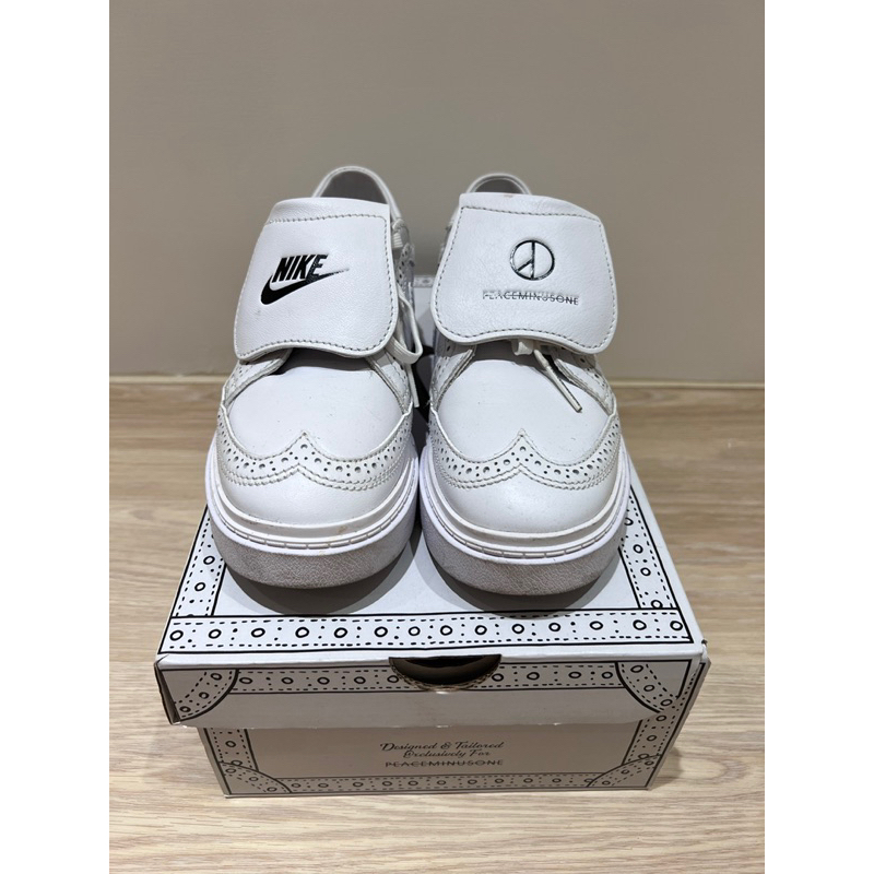 PEACEMINUSONE x NIKE KWONDO 1 尺寸23.5雛菊白權志龍| 蝦皮購物