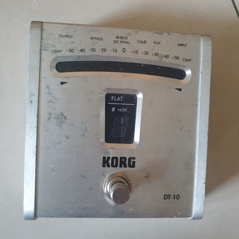 Korg DT-10 DT10 Tuner 電吉他調音器[調音器] | 蝦皮購物