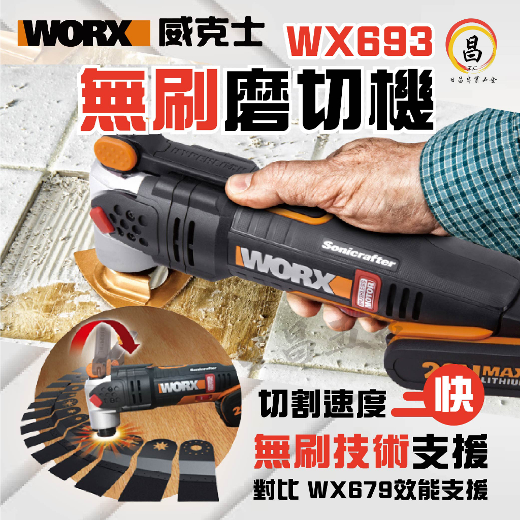 WORX WX693 20V