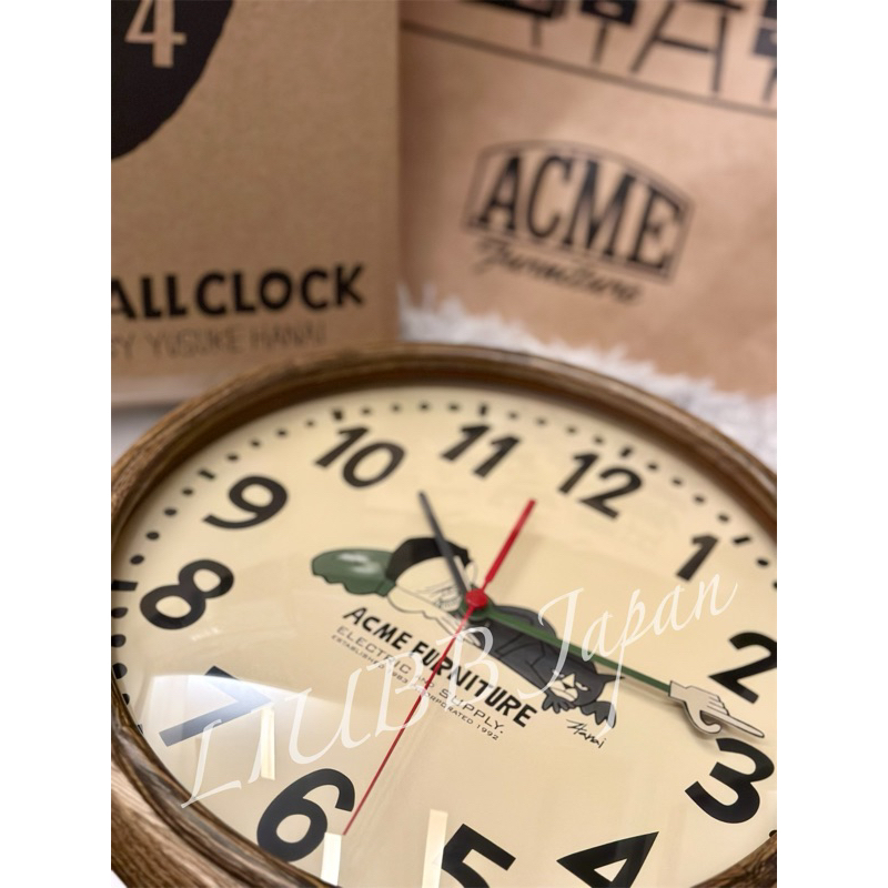 日本官方全新正品 現貨 花井祐介 ACME BRIGHTON CLOCK 40週年 壁掛鐘 時鐘 限量發售