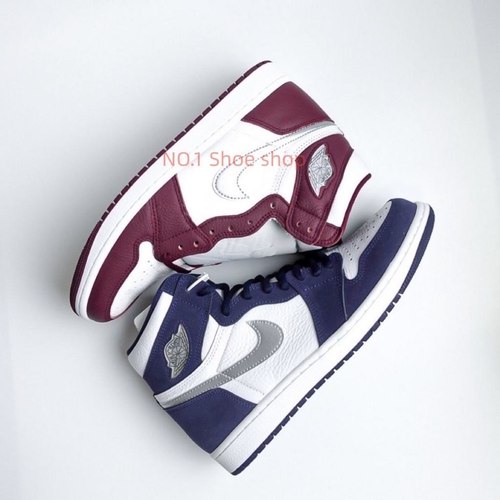 ☆免運☆ Air Jordan 1 High OG co jp 午夜藍白藍酒紅波爾多紅dc1788