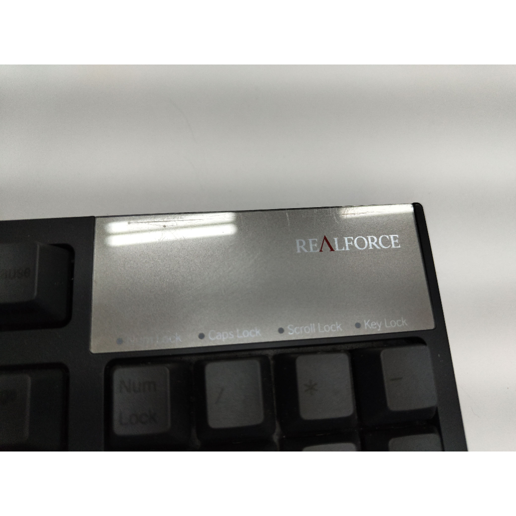［二手］REALFORCE R2-US3-BK 100% 黑同刻 30g 靜電容軸 靜電容鍵盤 (無外盒及配件)
