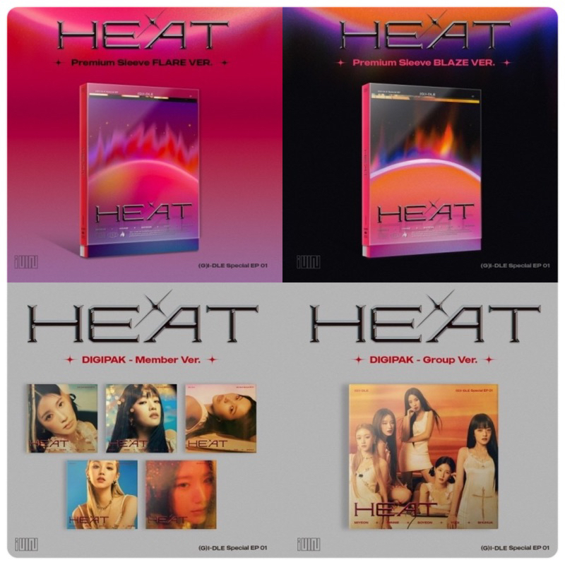 Kh🚄現貨 G I Dle 『 Heat 』特別專輯 蝦皮購物