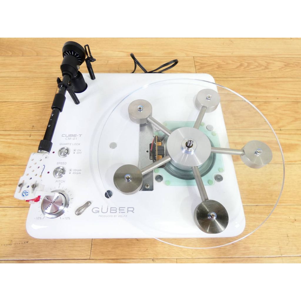 VESTAX GUBER CUBE-T CM-01 ターンテーブル VESTAX GUBER CUBE-T CM-01 ターンテーブル 【公式通販】