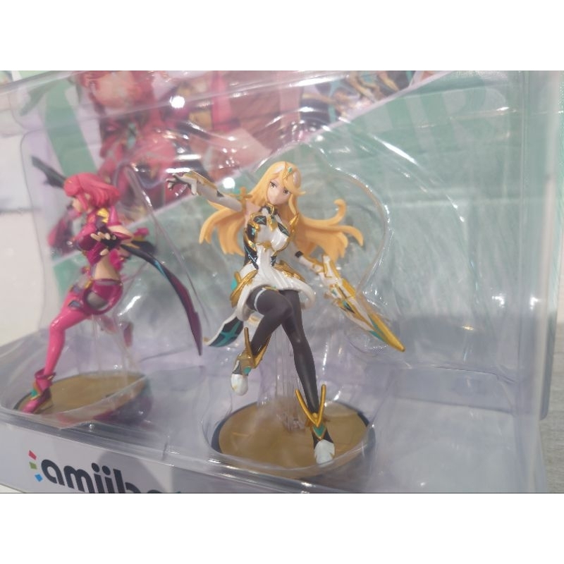 [全新現貨]NS 異度神劍 amiibo PYRA 焰&MYTHRA 光 明星大亂鬥系列 | 蝦皮購物