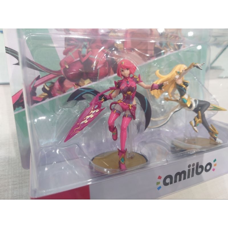 [全新現貨]NS 異度神劍 amiibo PYRA 焰&MYTHRA 光 明星大亂鬥系列 | 蝦皮購物