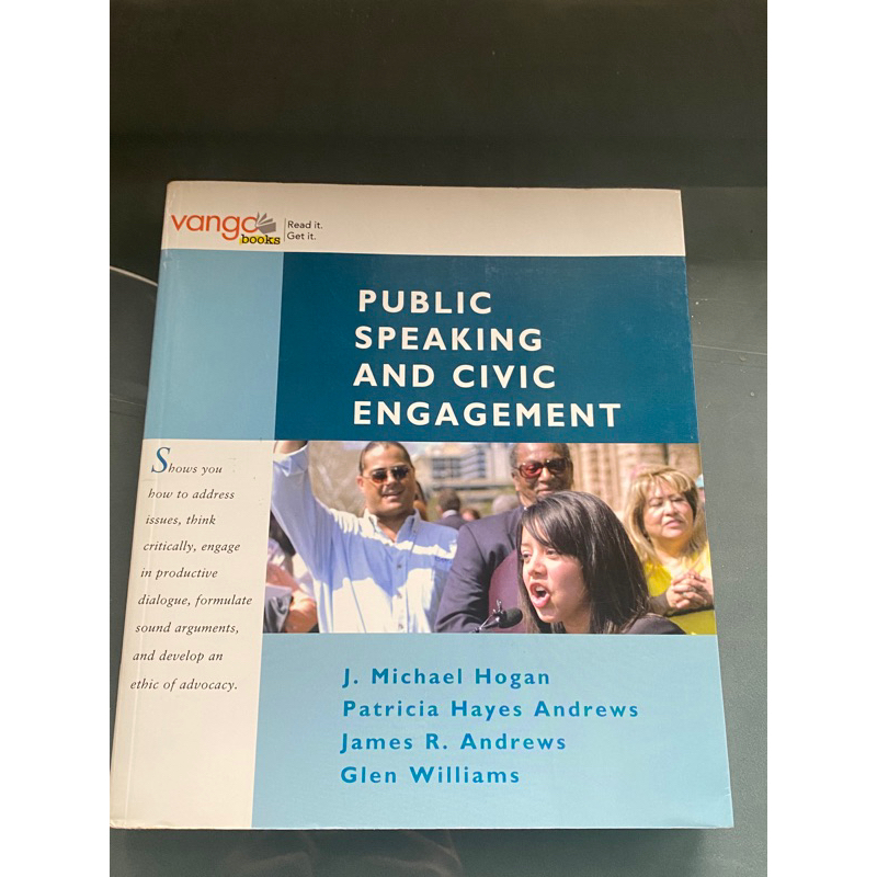 [原文書] Public speaking and civic engagement 無筆記 | 蝦皮購物