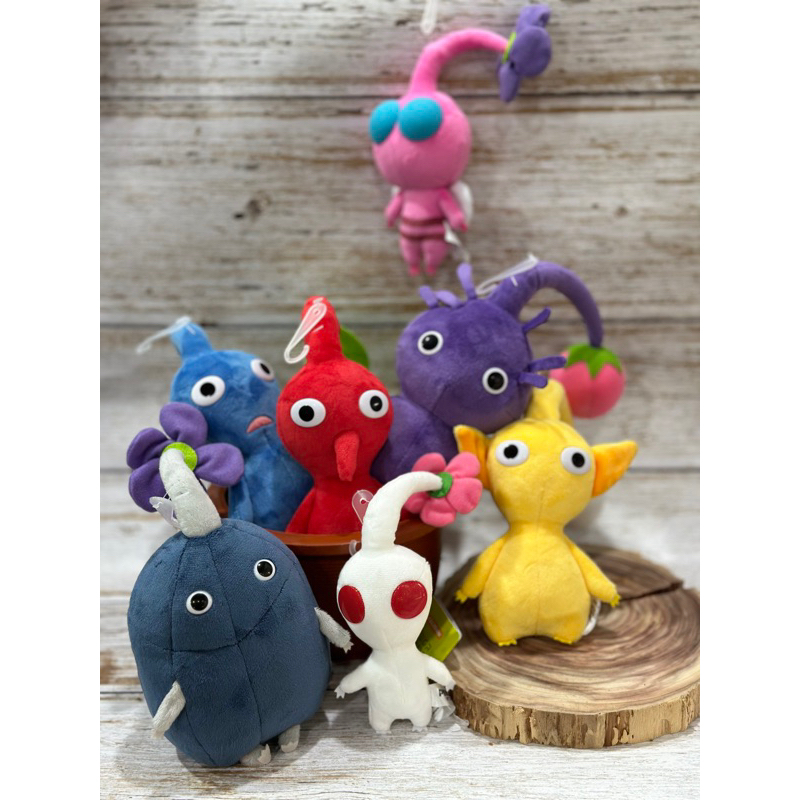 皮克敏 日本平輸 日本正版 限定 PIKMIN 遊戲 週邊 公仔 任天堂 | 蝦皮購物