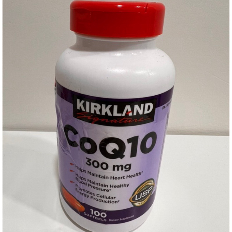 特價出清 不進貨 現貨 美國COSTCO代購 Kirkland 輔酶 CoQ10 科克蘭300mg 100 顆裝 蝦皮購物