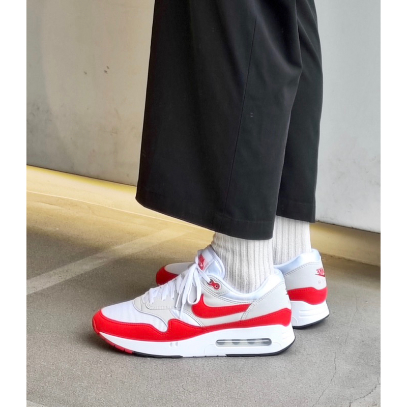 花田NIKE AIR MAX 1 '86 OG BIG BUBBLE 復古紅白DO9844 DQ3989 100