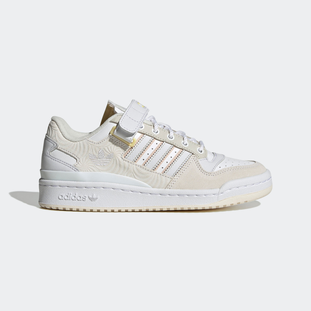 【豬豬老闆】ADIDAS ORIGINALS FORUM LOW W 白 壓紋 復古 街頭 休閒鞋 女鞋 ID2559 | 蝦皮購物