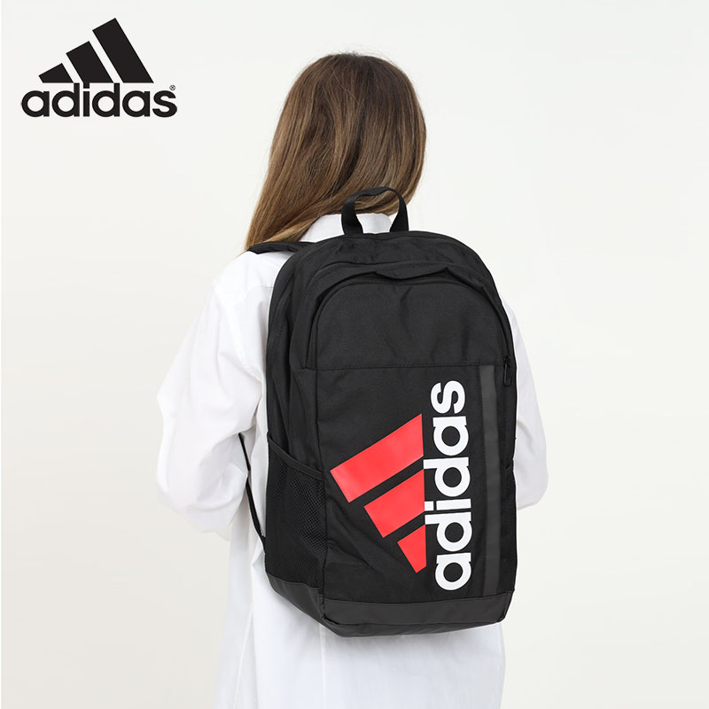 Adidas Unisex Motion BOS Graphic Backpack Bags Black School Travel Bag  IL5820