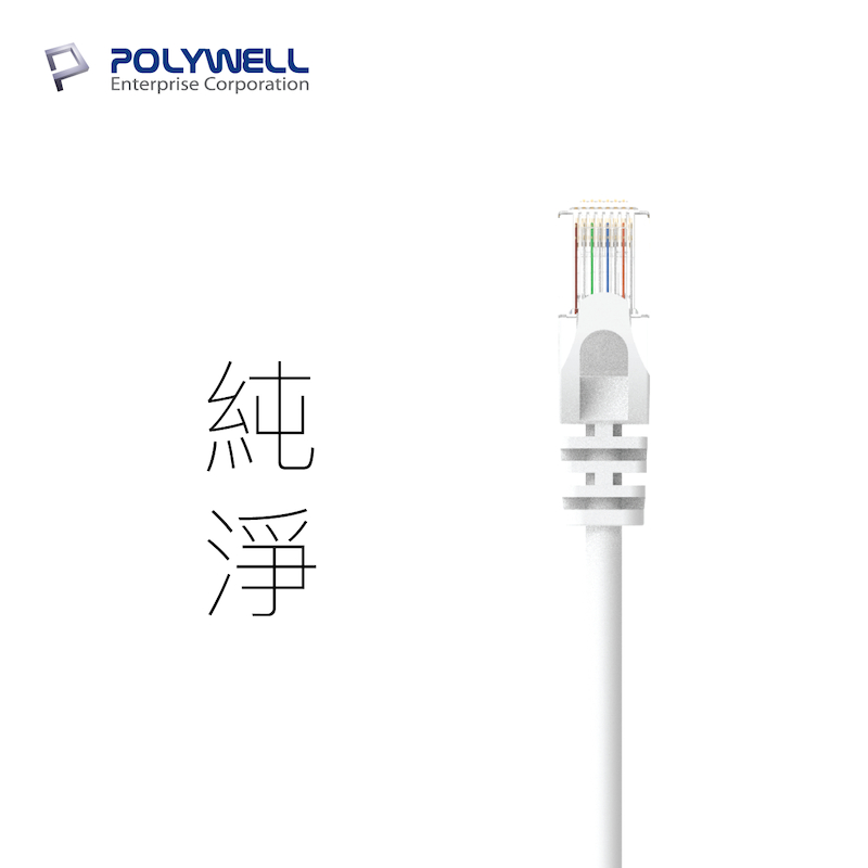 Polywell 寶利威爾 Cat6 高速網路線 30公分~5米 Cat 6 網路線 Rj45 福祿克認證 蝦皮購物