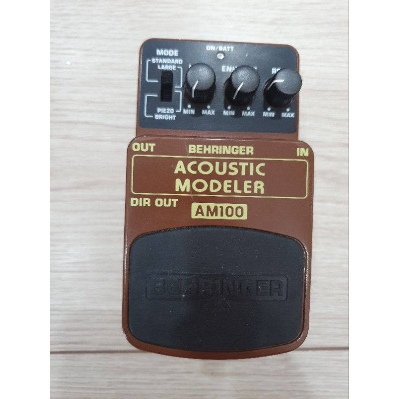 Behringer Acoustic modeler AM100 電吉他效果器[木吉他模擬] [其他