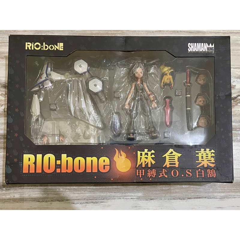 絕版代理版千值練通靈王麻倉葉甲縛式O.S 白鵠阿葉RIO:bone 可動