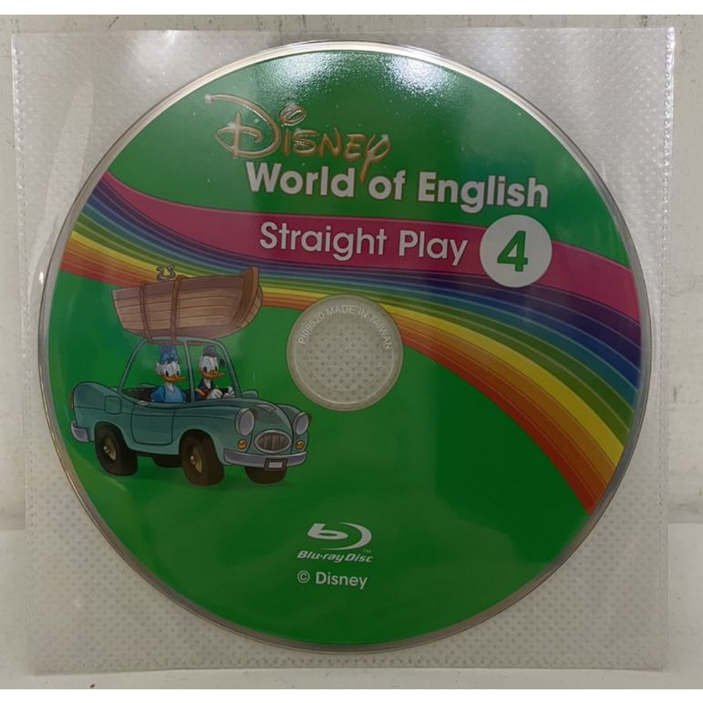 寰宇迪士尼美語Basic ABC's 主課程12片DVD 贈第四課藍光Straight