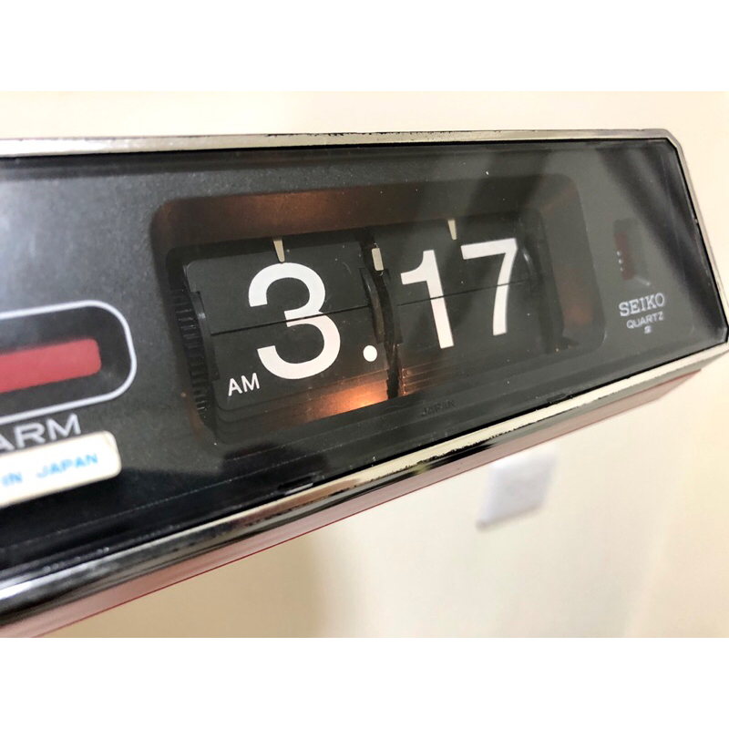 日本昭和SEIKO 精工翻頁鐘パタパタ時計電池式免插電QN401T | 蝦皮購物