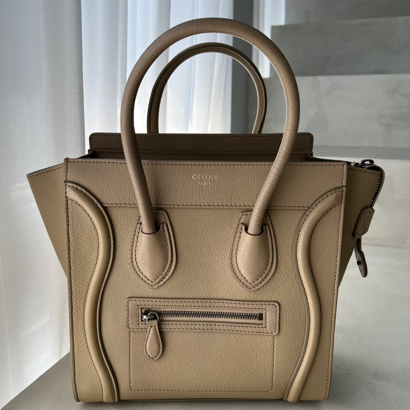 Celine bag micro luggage hot sale