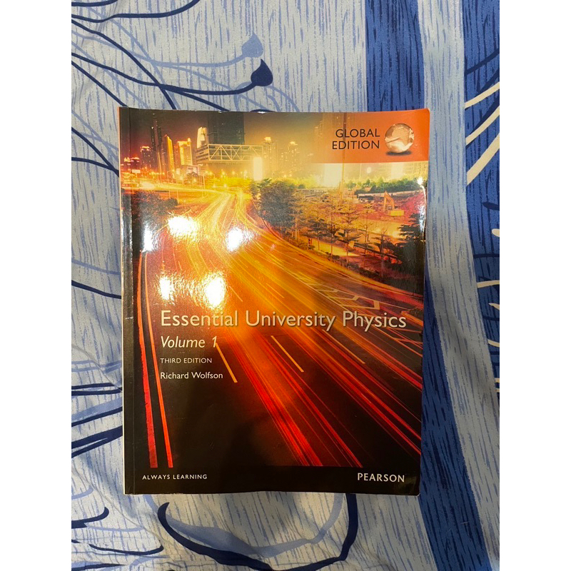 ＜二手書＞Essential University Physics: Volume 1&2 3E, Wolfson | 蝦皮購物