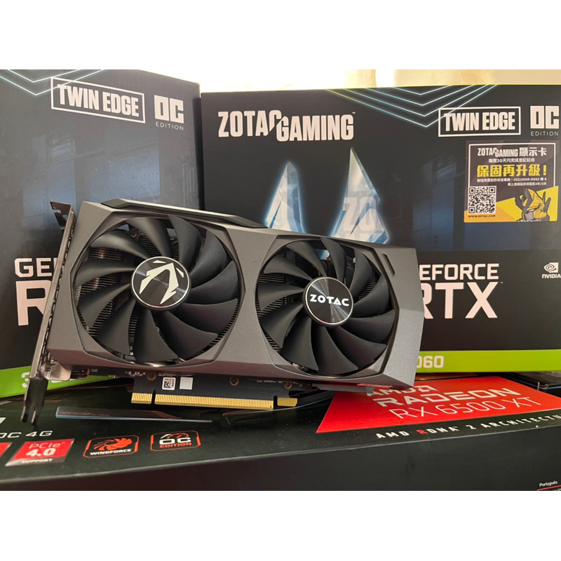 分期無負擔Zotac RTX3060 12G 近新品 四年保固