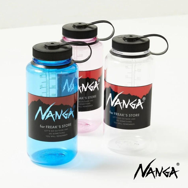 新品NANGA 水壺 水瓶 運動水壺 輕量 FREAK'S STORE Bespoke Nalgene 廣口瓶 1.0L