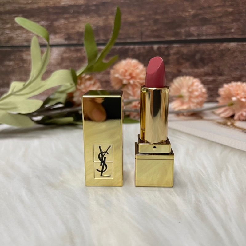 YSL 聖羅蘭 奢華緞面唇膏 70 精巧版 mini 限量色 2025.5 蝦皮購物