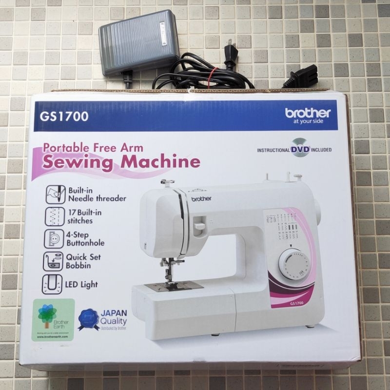 現貨5300免運 Brother GS1700 縫紉機 自動開扣眼 實用型 日本 兄弟牌 gs1700 蝦皮購物