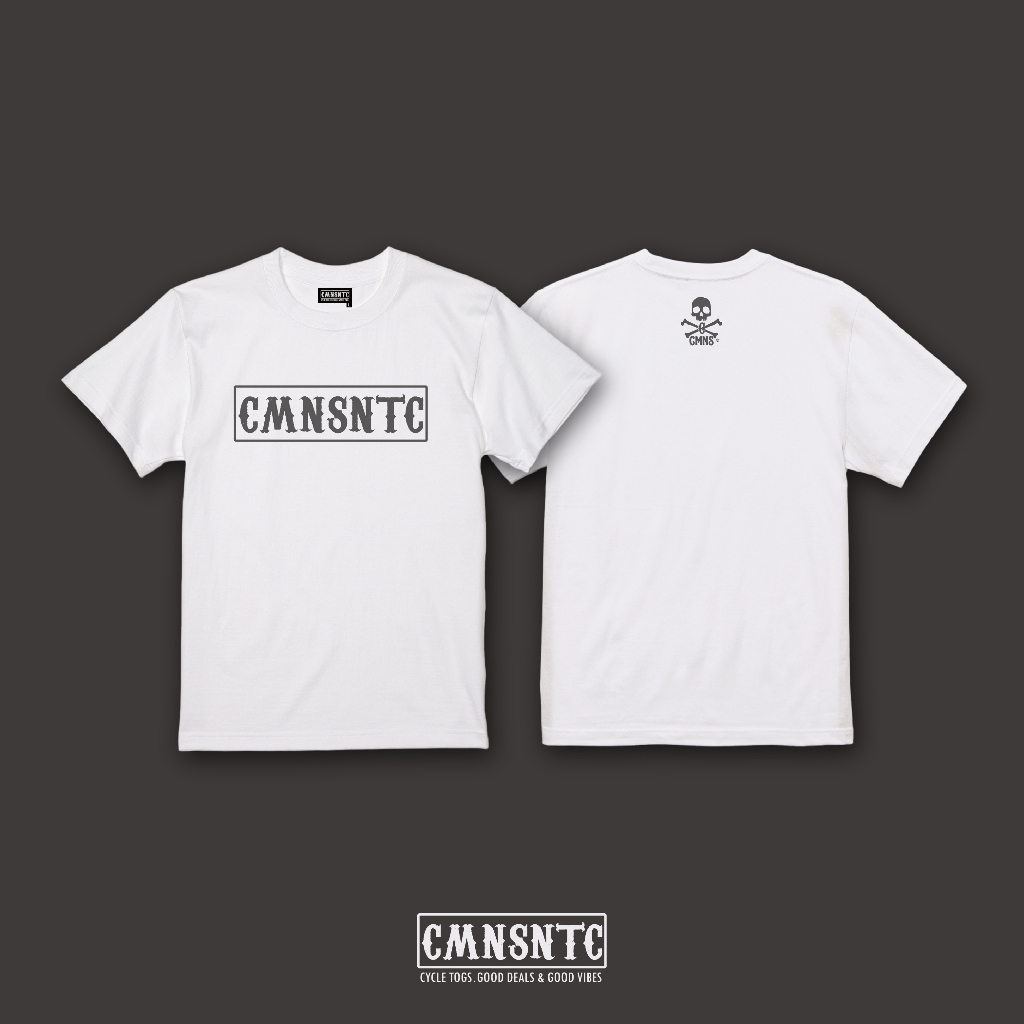 CMNS - LOGO TEE - White | 蝦皮購物