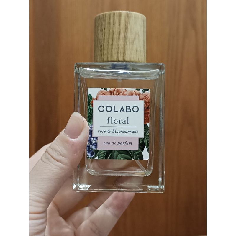 COLABO floral rose & black currant玫瑰與黑醋栗 淡香精100ml(僅試香兩次) | 蝦皮購物