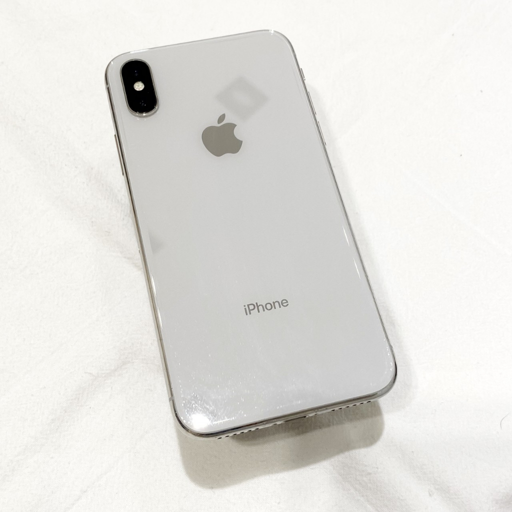 iPhone X 64G   SILVER 銀  二手機福利機中古機公務機遊戲機9成新以上