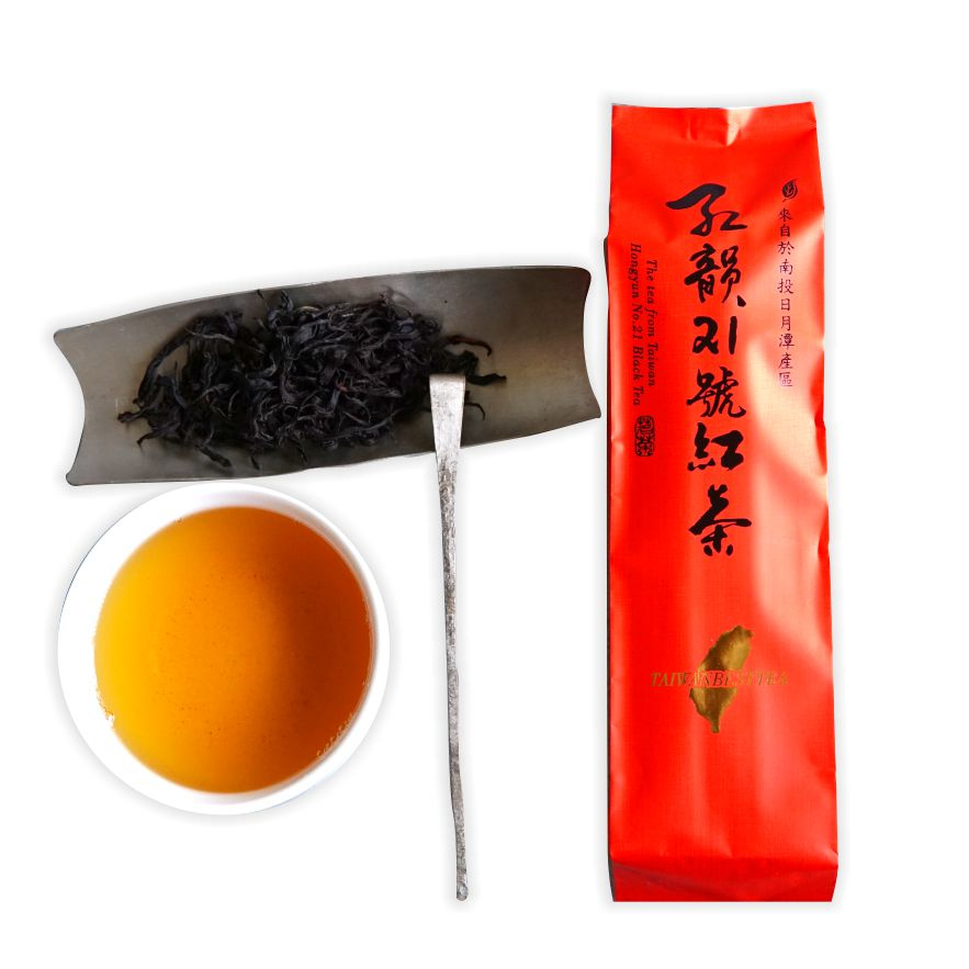 手採台茶21號-紅韻』日月潭紅茶柚花香柑橘花果香龍眼香紅茶手採