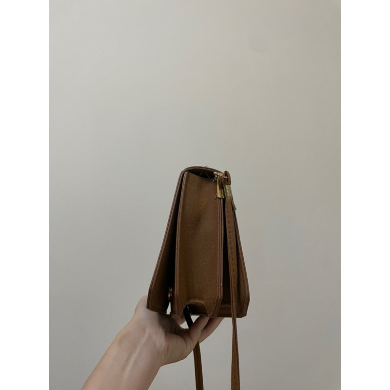 杏色小肩背包 琴譜包 | 蝦皮購物