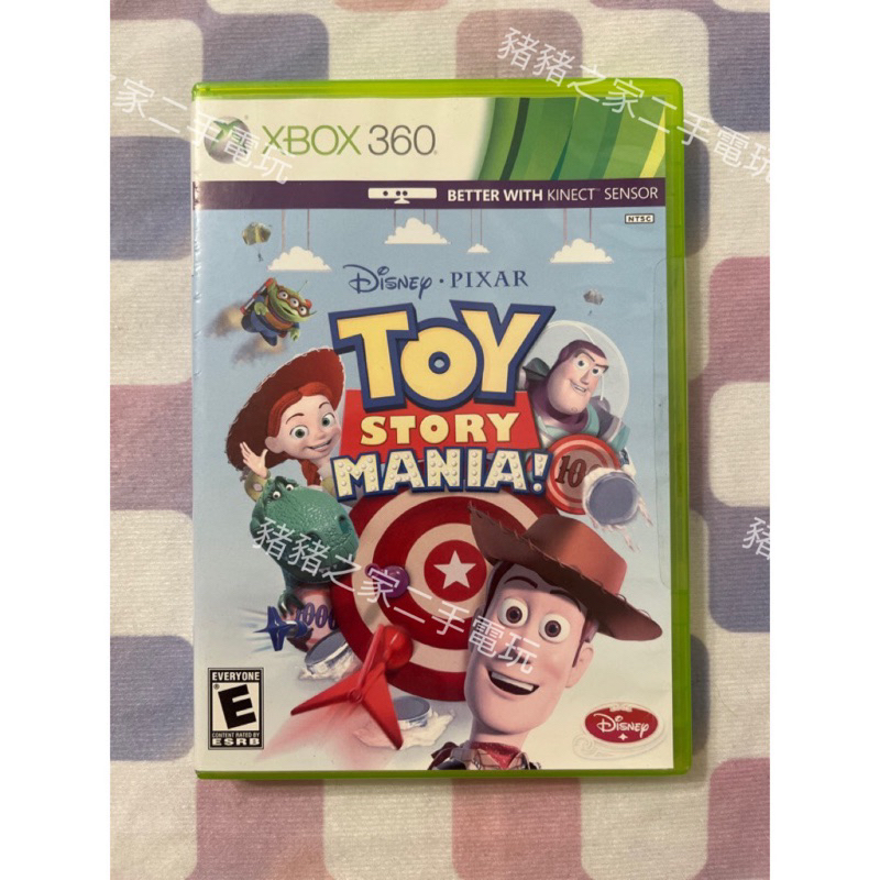 XBOX 360 玩具總動員 迪士尼 英文版 KINECT 支援體感 TOY STORY MANIA XBOX360 | 蝦皮購物