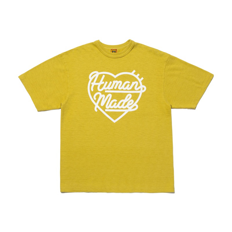 全新HUMAN MADE 23SS COLOR T-SHIRT #2 四色草寫愛心短袖| 蝦皮購物