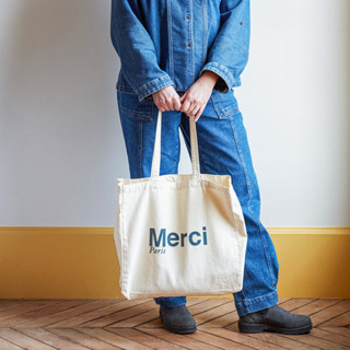 Merci on sale canvas bag