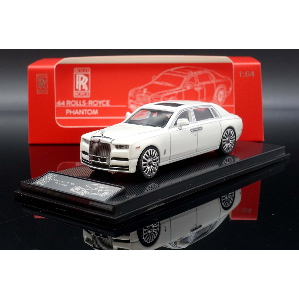 その他】赤！限定品！SCA 1/64 ロールスロイス Rolls Royce Phantom