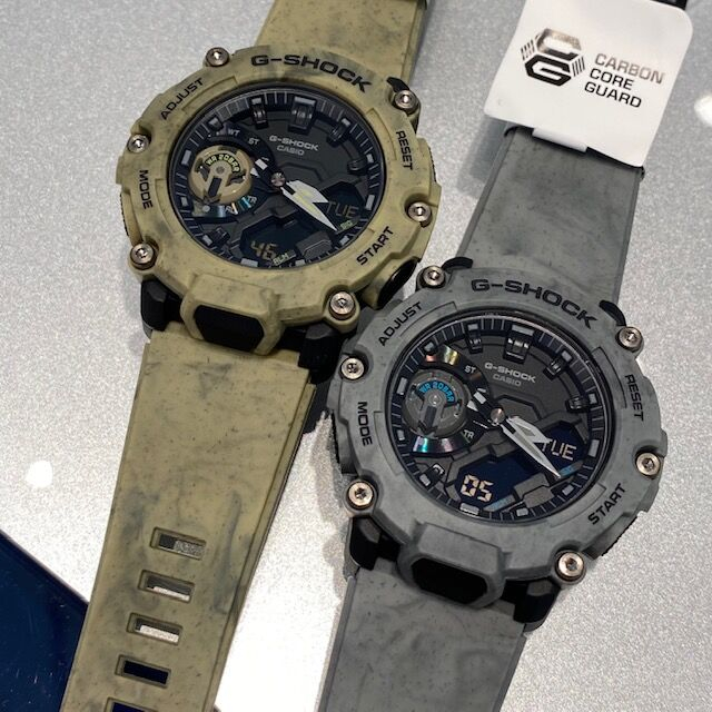 秀>CASIO專賣店公司貨附保證卡及發票G-SHOCK 荒野沙漠雙顯錶GA-2200SL