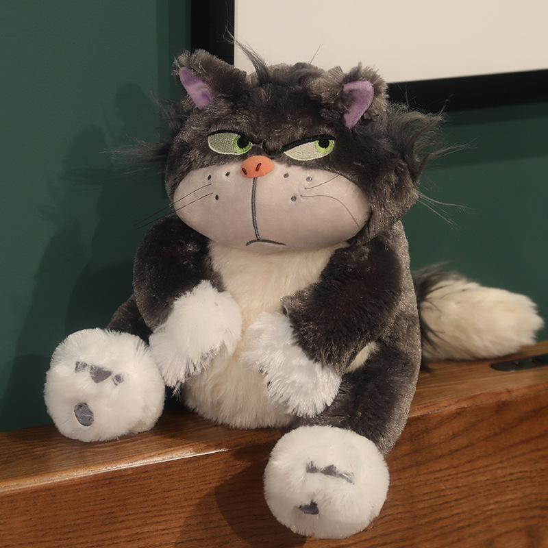 日本路西法猫公仔抱枕 毛絨玩具 Lucifer猫咪玩偶 布娃娃 灰姑娘禮物 生日禮物 交換禮物 情人節 副駕駛玩偶 | 蝦皮購物