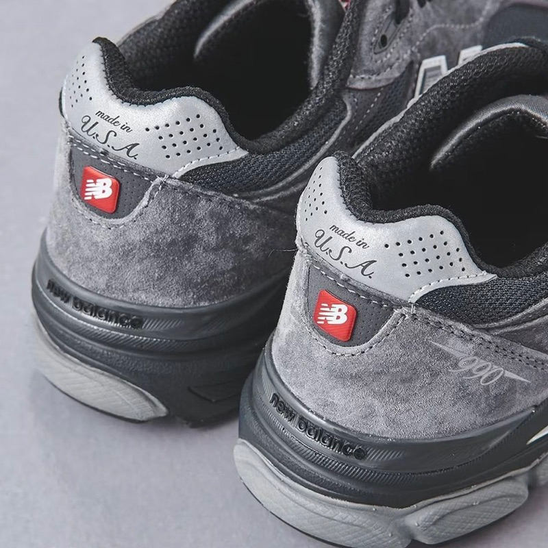 G2TY] United Arrows x New Balance 990v3 黑灰黑美國製美製M990UA3